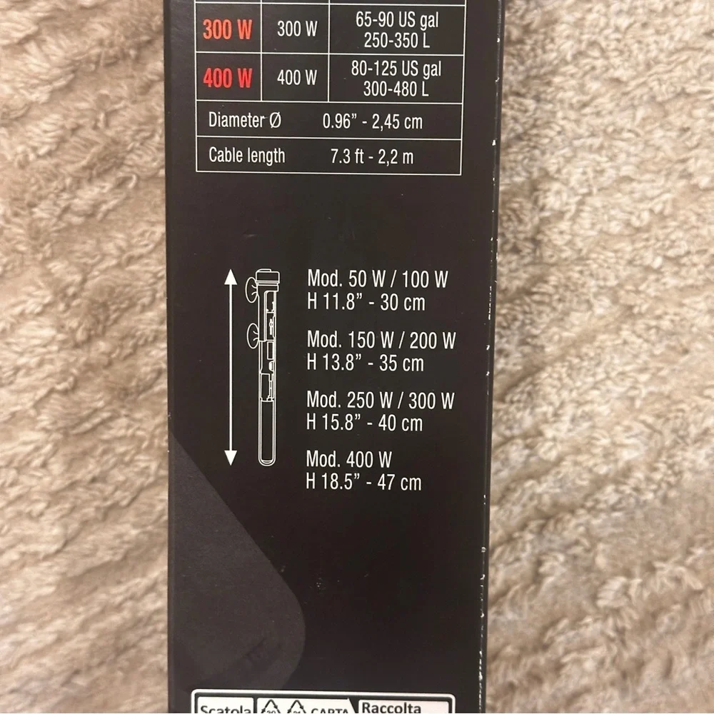 Sicce Scuba Contactless 200W Heater Brand New